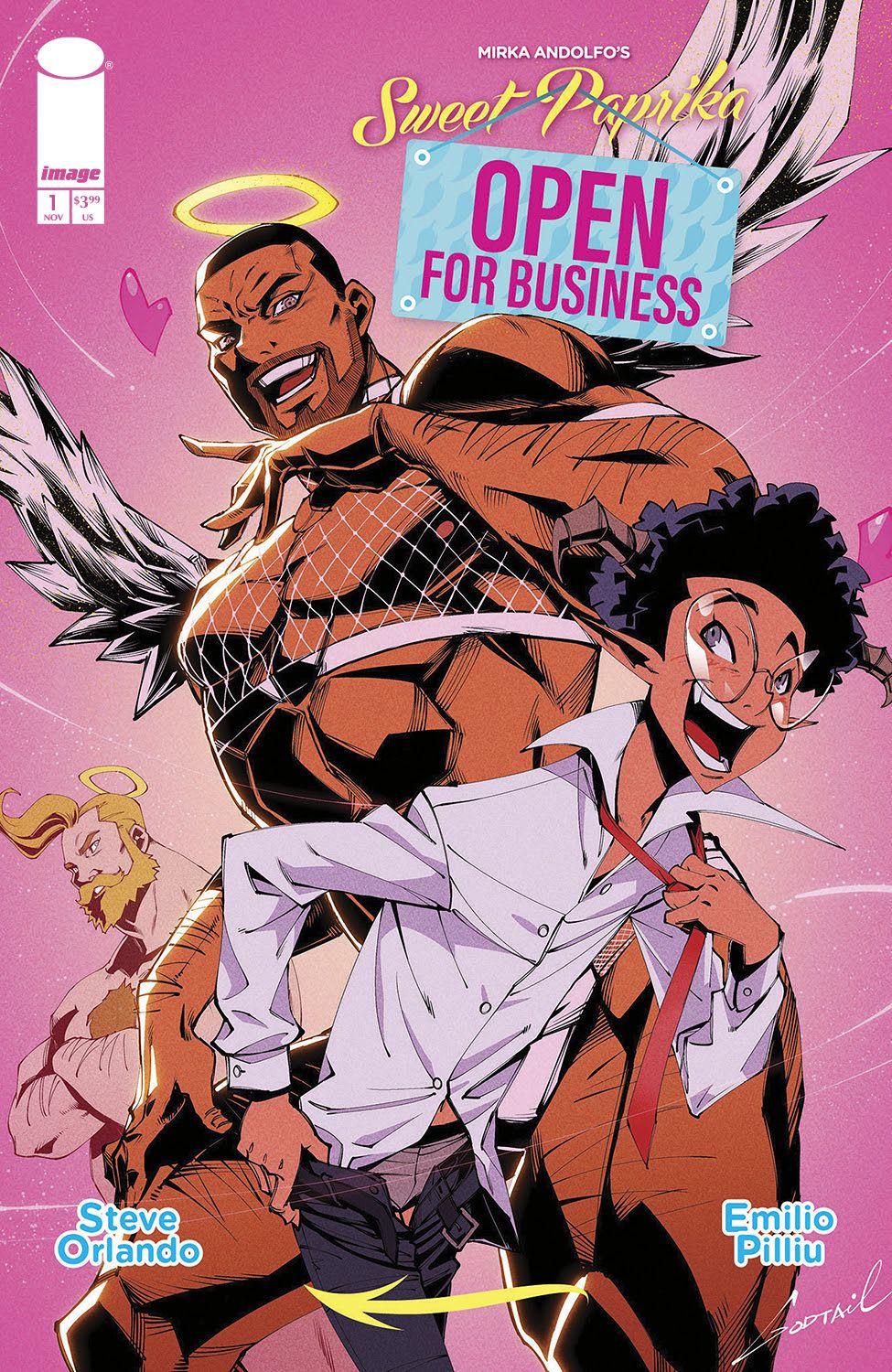 Covers for Sweet Paprika: Open For Business #1