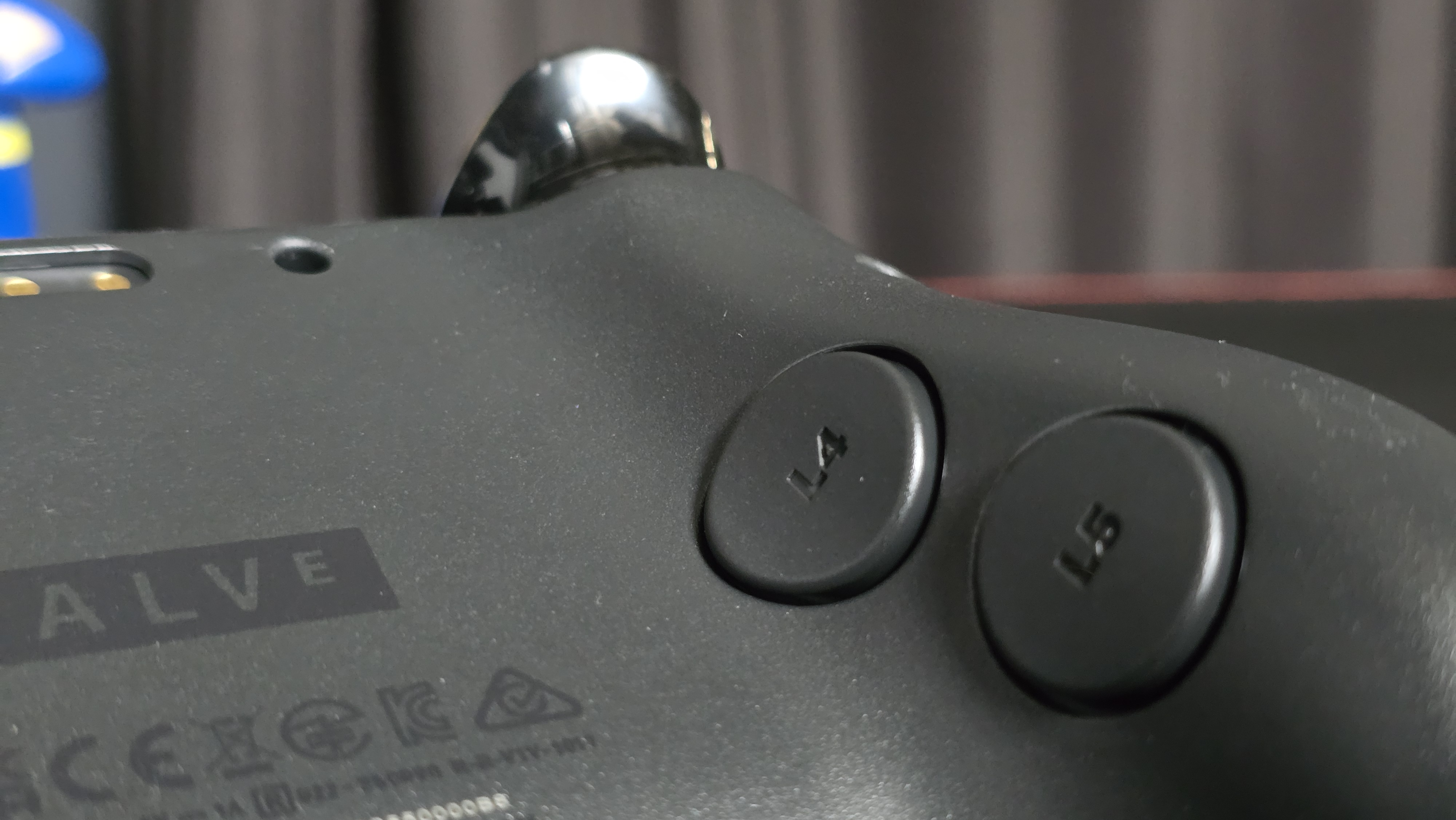 Valve Steam Controller (2026) on gamer desk