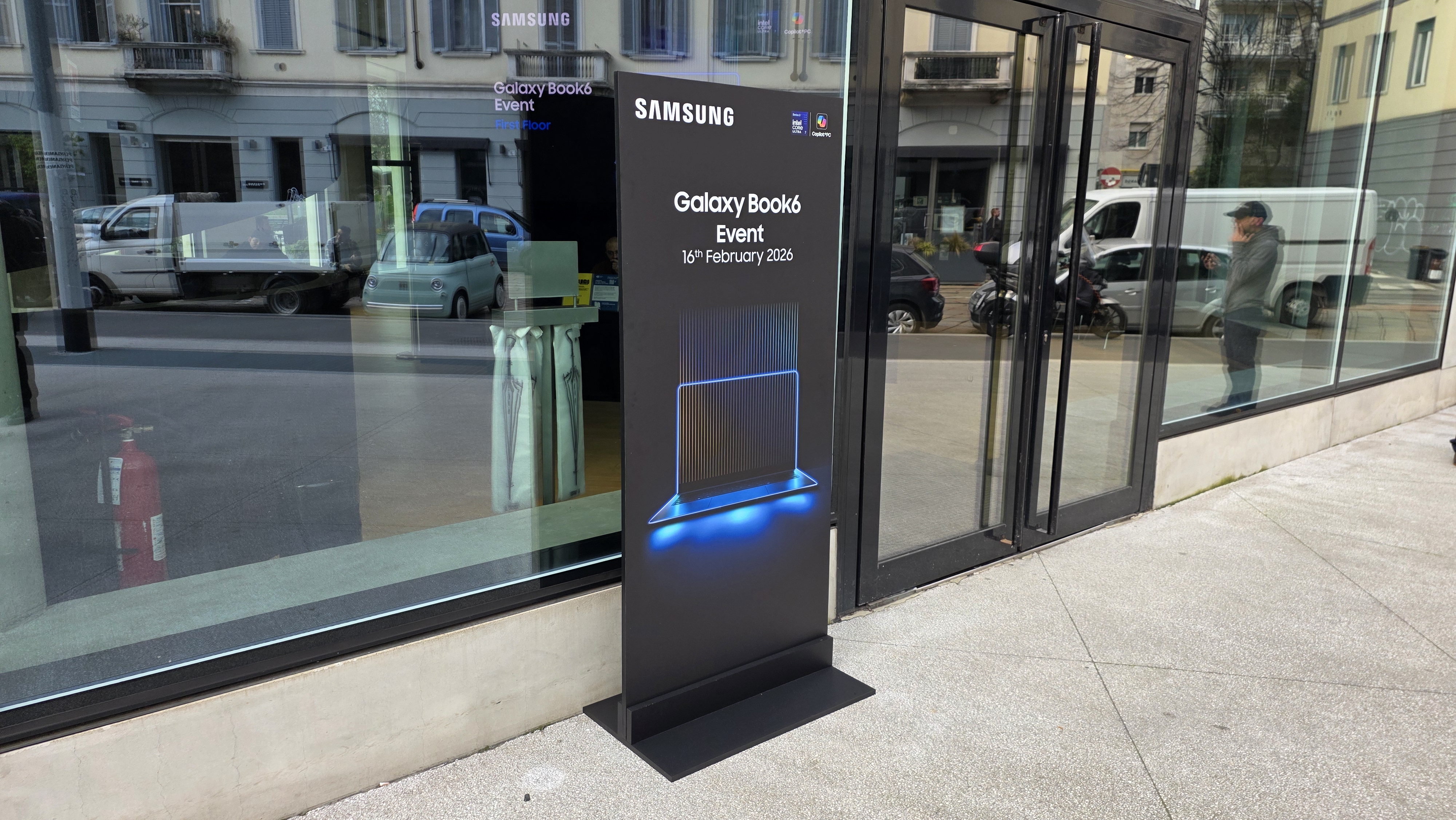 Samsung Galaxy Book6 Event in Milaan