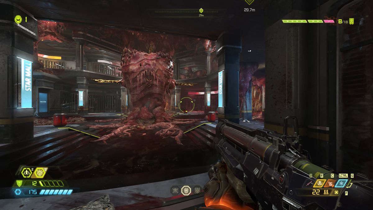 Doom Eternal Super Gore Nest Soldier (Shield) Toy