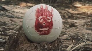 football with face on it from Castaway film
