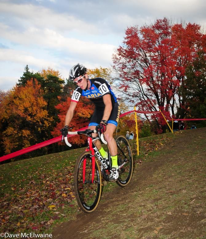 Andrew Dillman (Marion) riding in the top ten