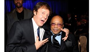 Paul McCartney and Quincy Jones