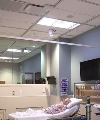 Yamaha Ceiling Microphone at Centre for Advanced Medical Simulation