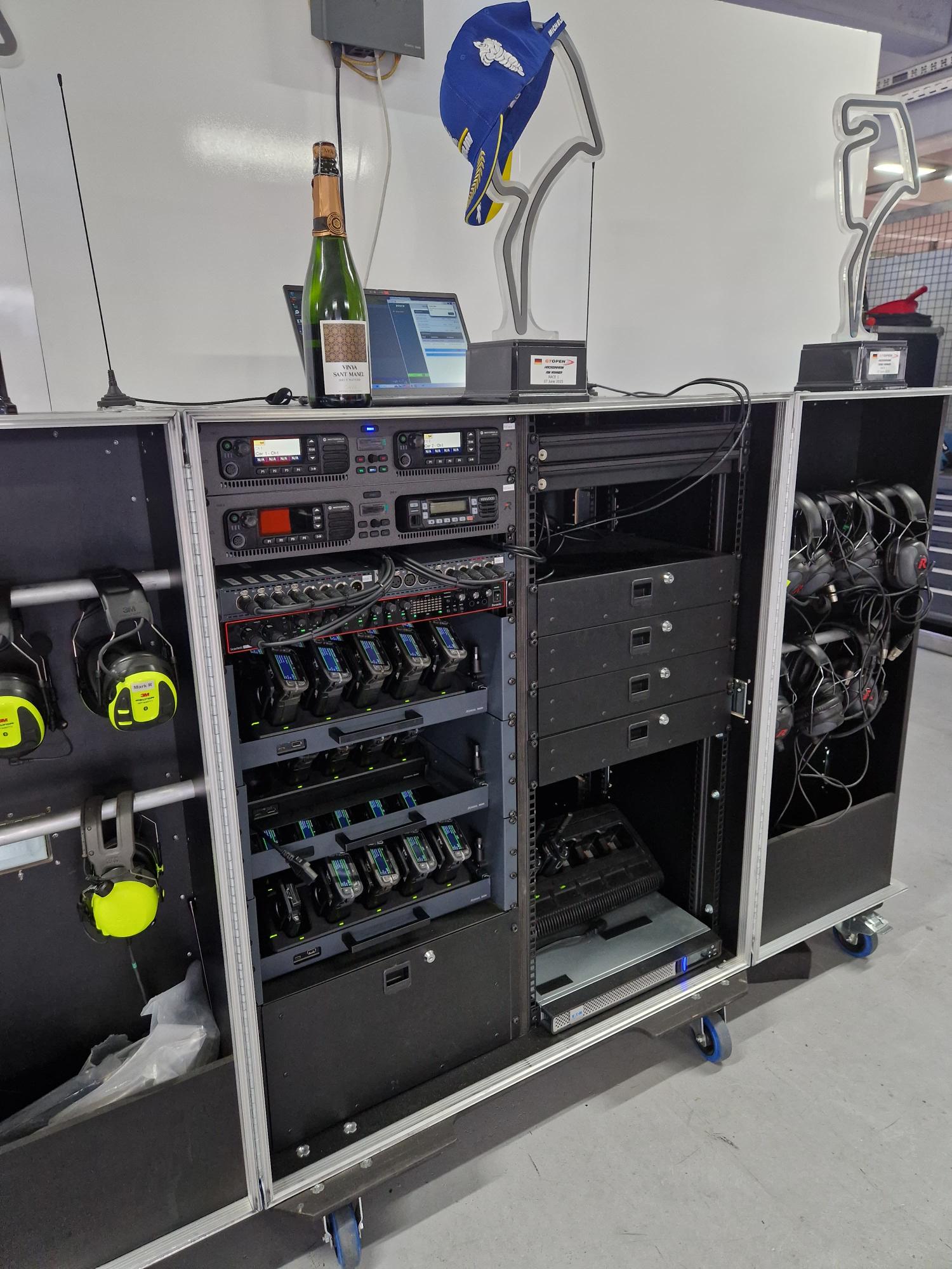 Riedel solutions bolster the team at GT Racing.