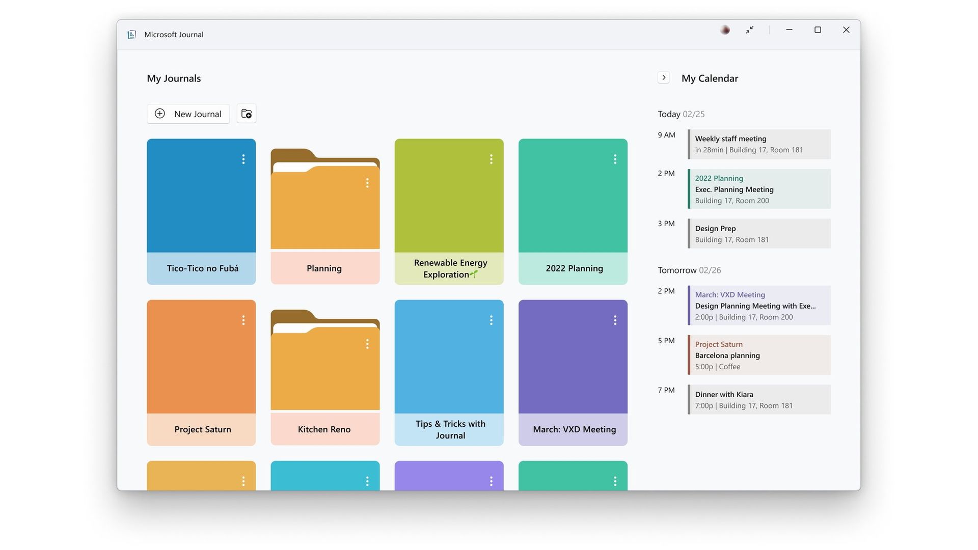 Microsoft s Journal App Has A New Name And A Fresh Look For Windows 11 