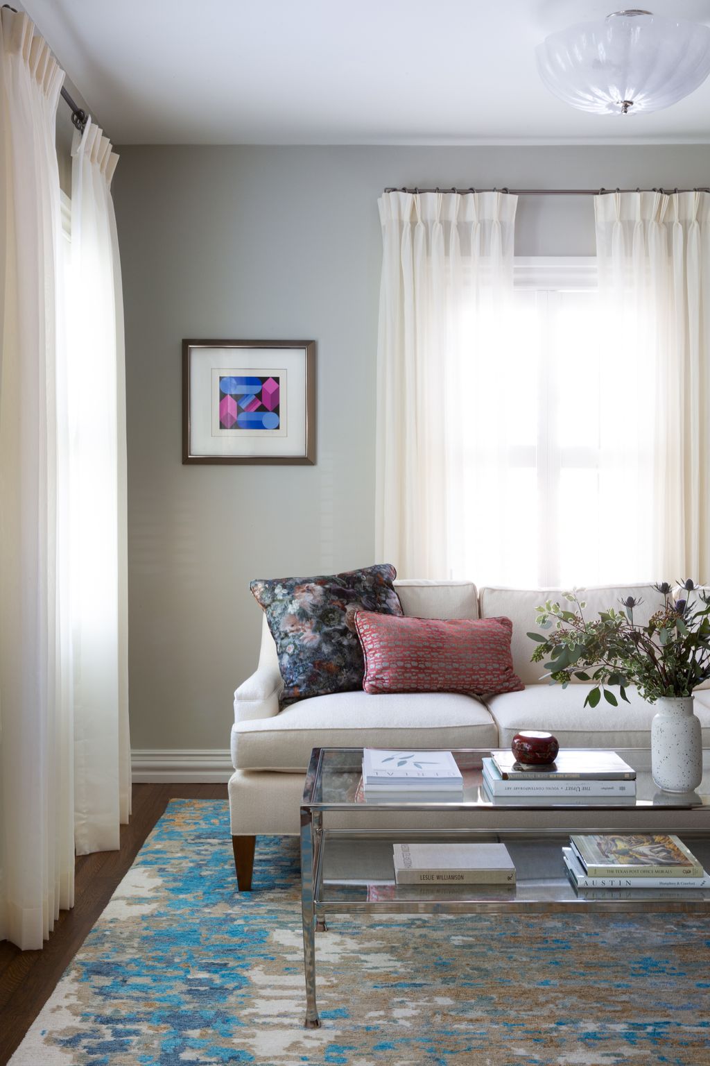 5 steps interior designer Sarah Stacey takes to a living room remodel ...