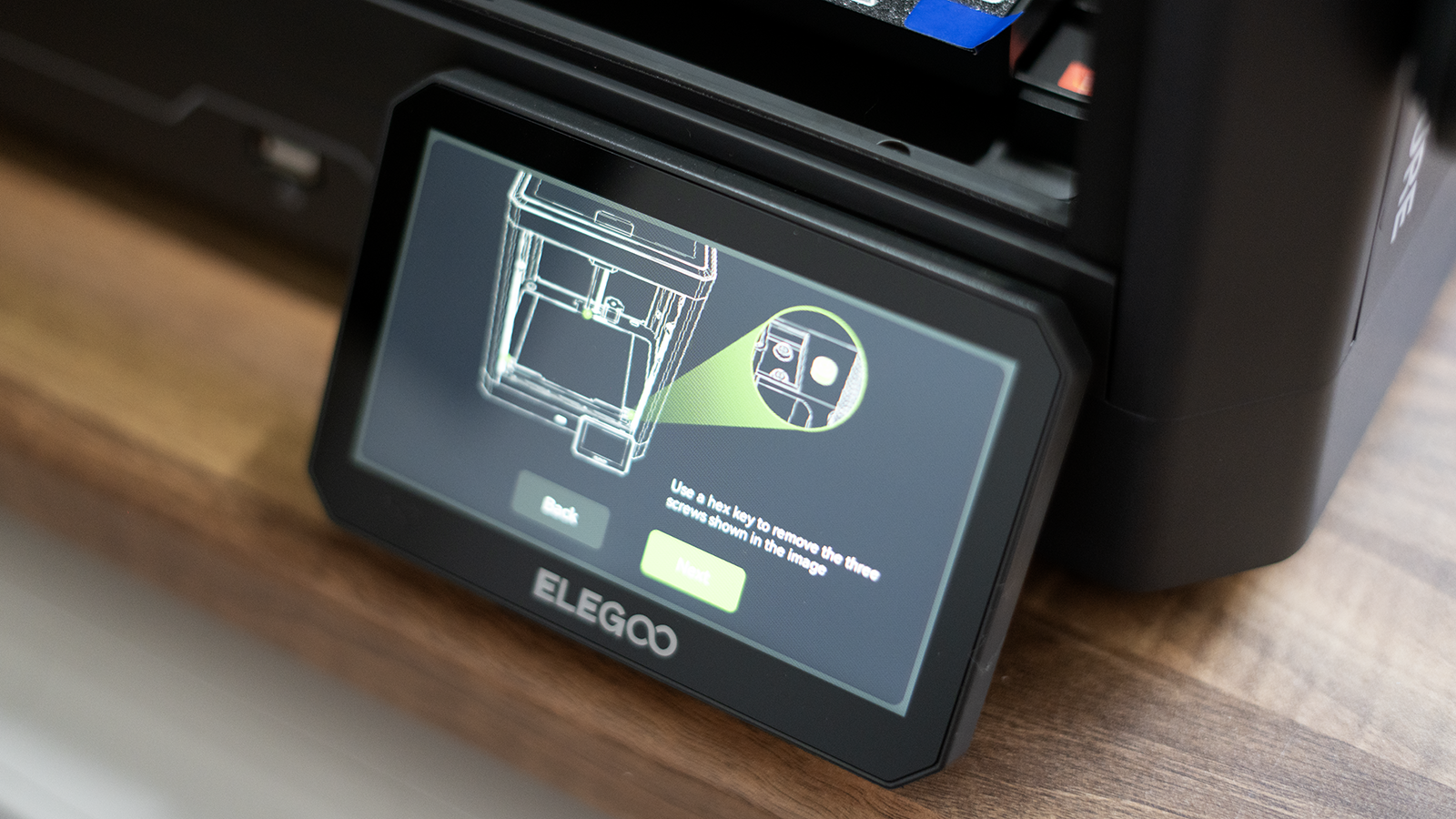 Centauri Carbon 2 3D printer by Elegy.