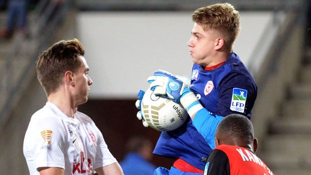 Nancy&amp;#039;s French goalkeepper Paul Nardi