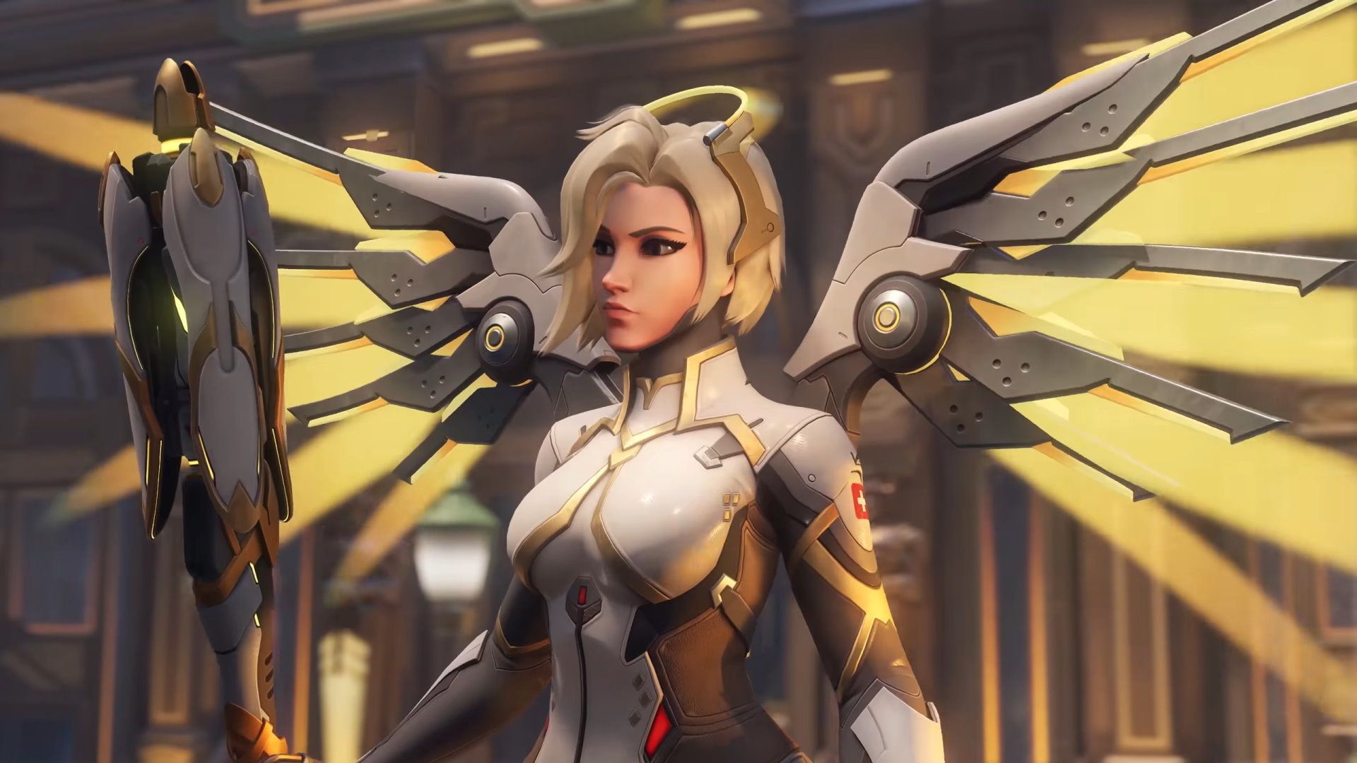 Overwatch 2 beta fixes Mercy's Guardian Angel 