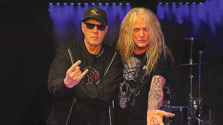 Jay Jay French and Sebastian Bach