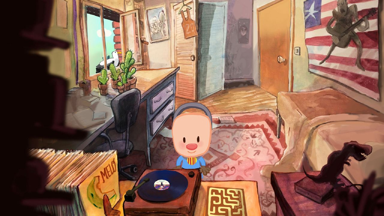 Paintings for a video game