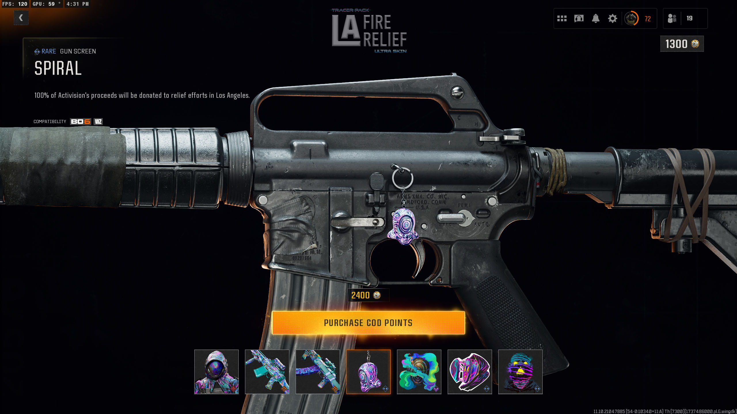 Call of Duty: Black Ops 6 and Warzone players can support LA Wildfire relief by purchasing the new operator bundle from the in-game store for 2400 COD points.