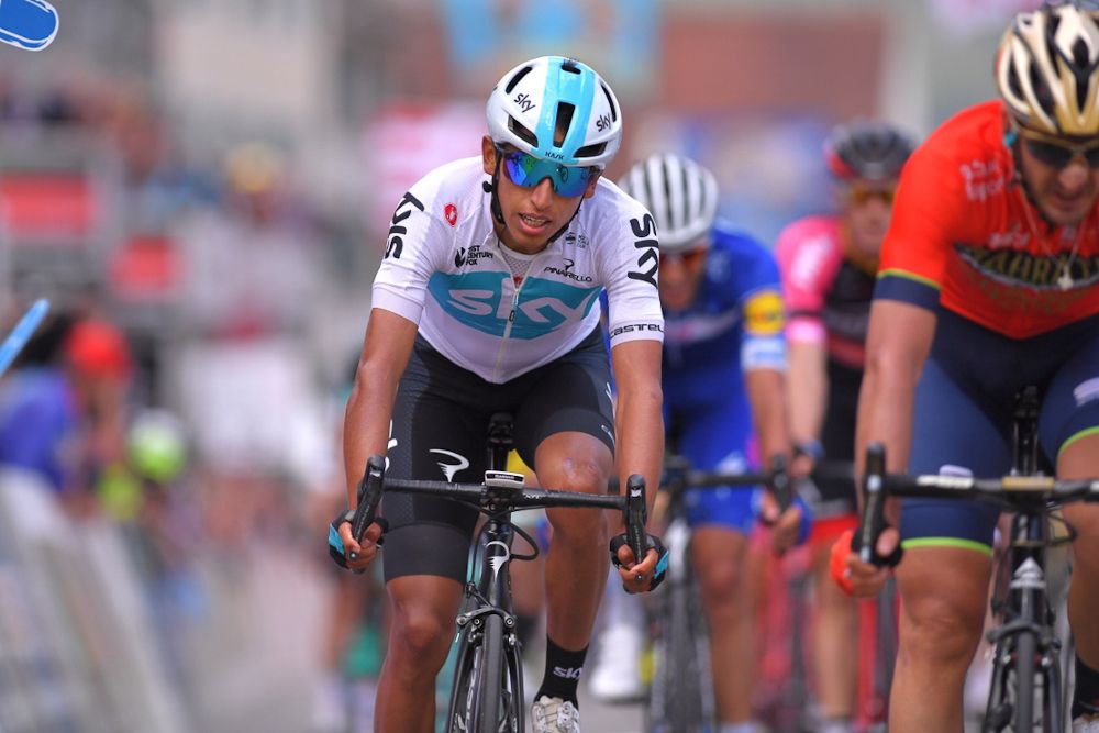 Egan Arley Bernal Gomez of Colombia and Team Sky