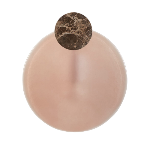 Mata Pink Wall Lamp by Serena Confalonieri