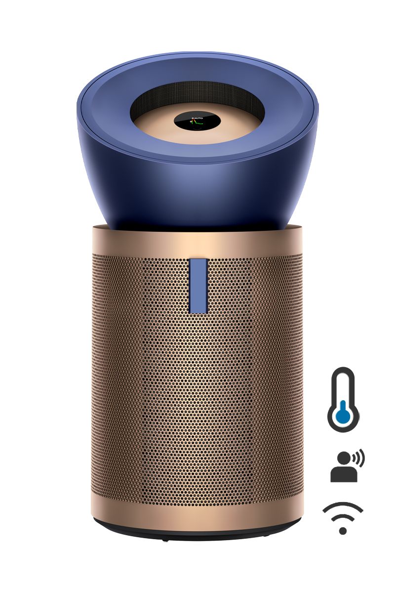 Dyson Purifier Big + Quiet Formaldehyde Bp04 Purifying Fan (prussian Blue/gold)
