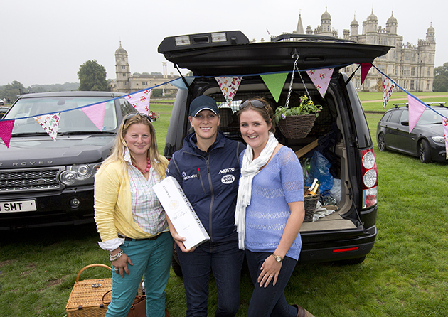 The winning entrants from this years Land Rover Tailgate Picnic