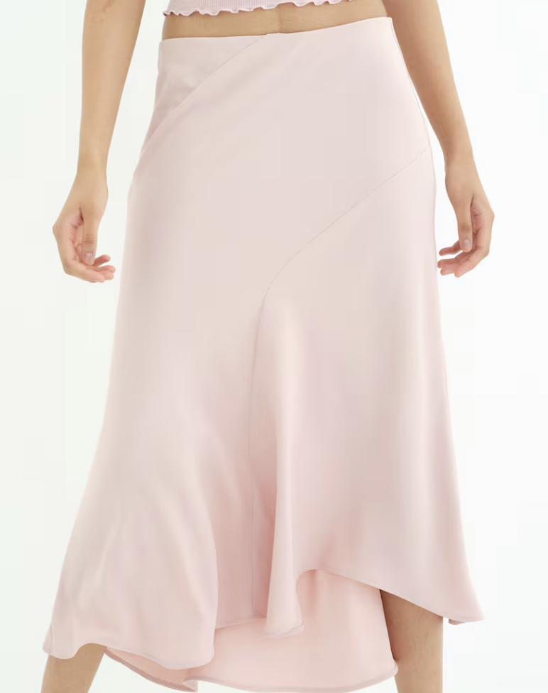 H&amp;amp;M, Asymmetric Midi Skirt