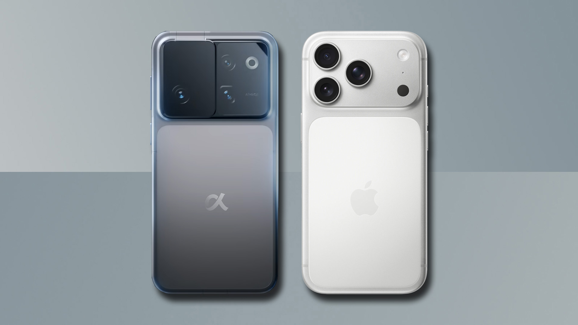 Honor Robot Phone and iPhone 17 Pro