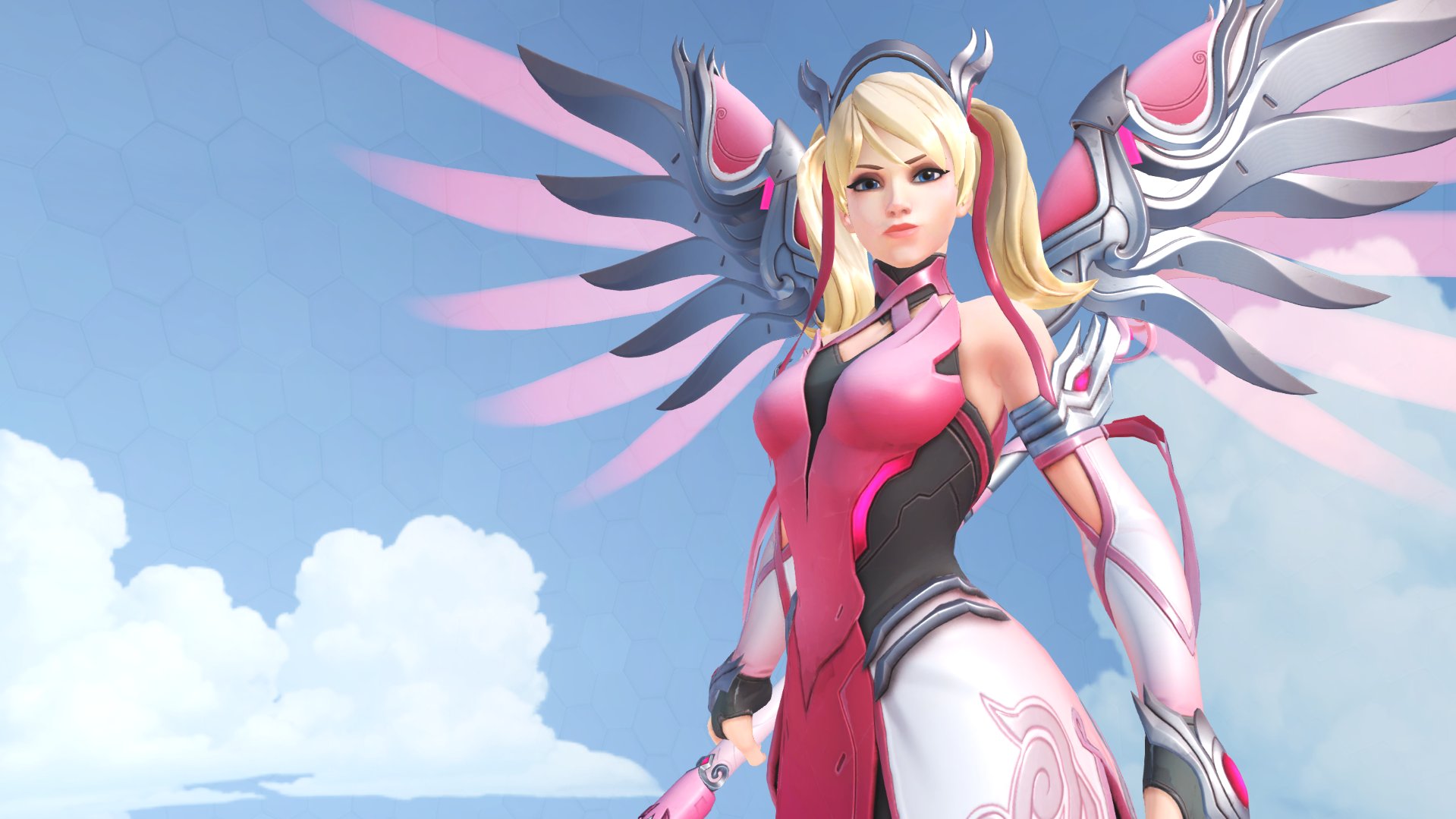 Overwatch's Pink Mercy skin costs $15, proceeds go to charity | PC Gamer