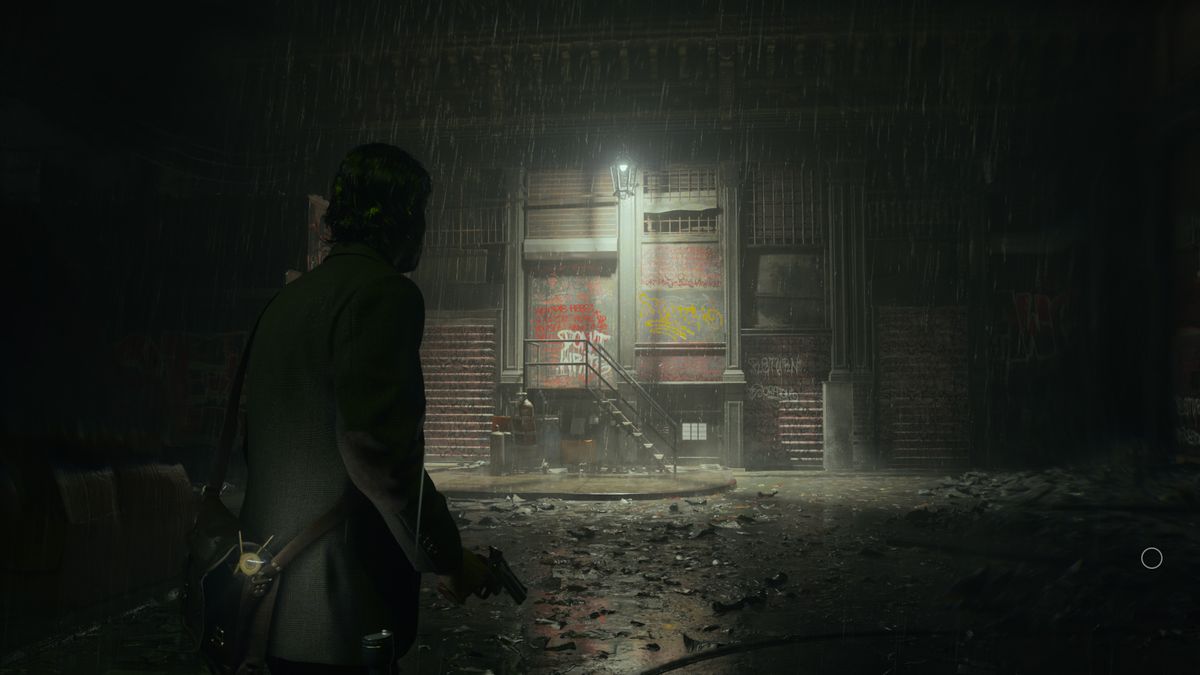 Alan Wake 2 image fidelity comparison screenshots