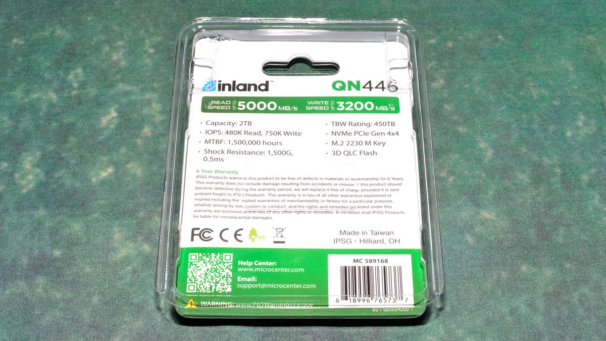 2TB Inland QN446 (2230) SSD
