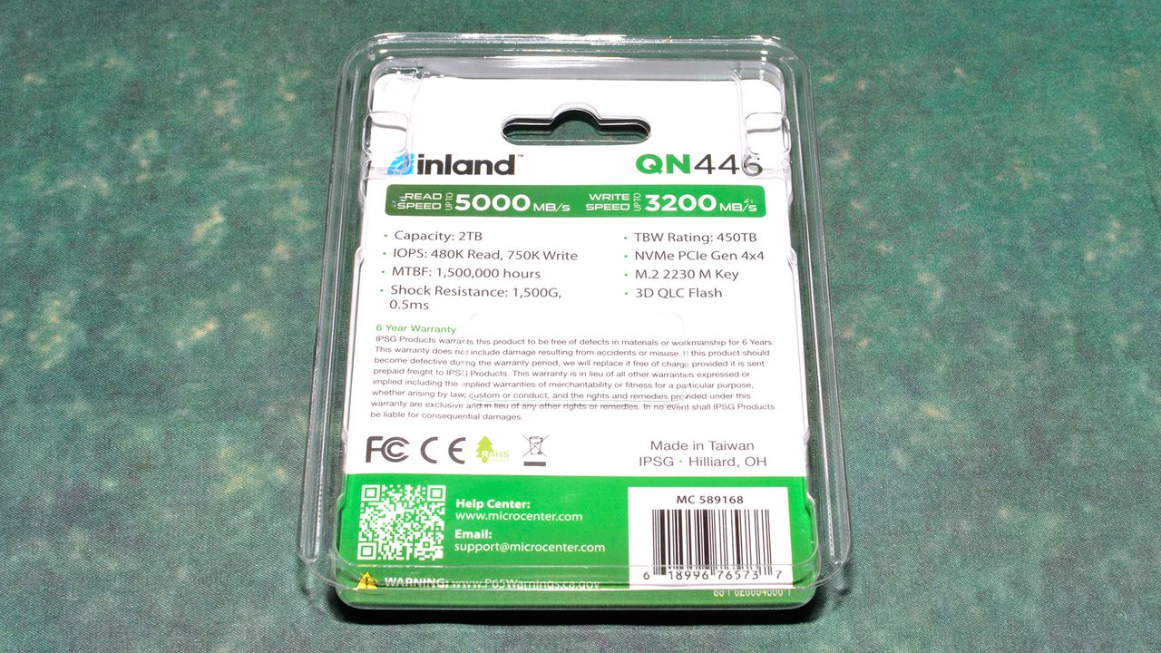 2TB Inland QN446 (2230) SSD