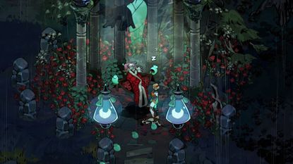 Hades 2 Hypnos sleeping before giving him soot