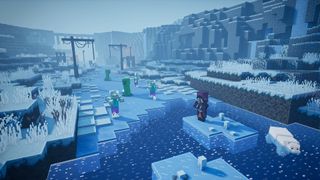 Minecraft Dungeons Dlc Creeping Winter Leak