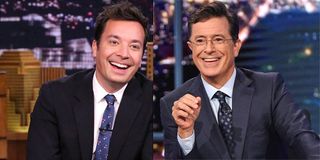 The Tonight Show host Jimmy Fallon The Late Show Stephen Colbert NBC CBS