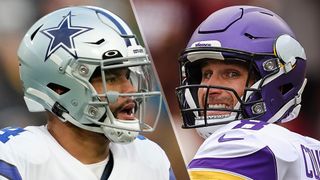 (L to R) Dak Prescott #4 of the Dallas Cowboys and Kirk Cousins #8 of the Minnesota Vikings will face off in the Cowboys vs Vikings live stream