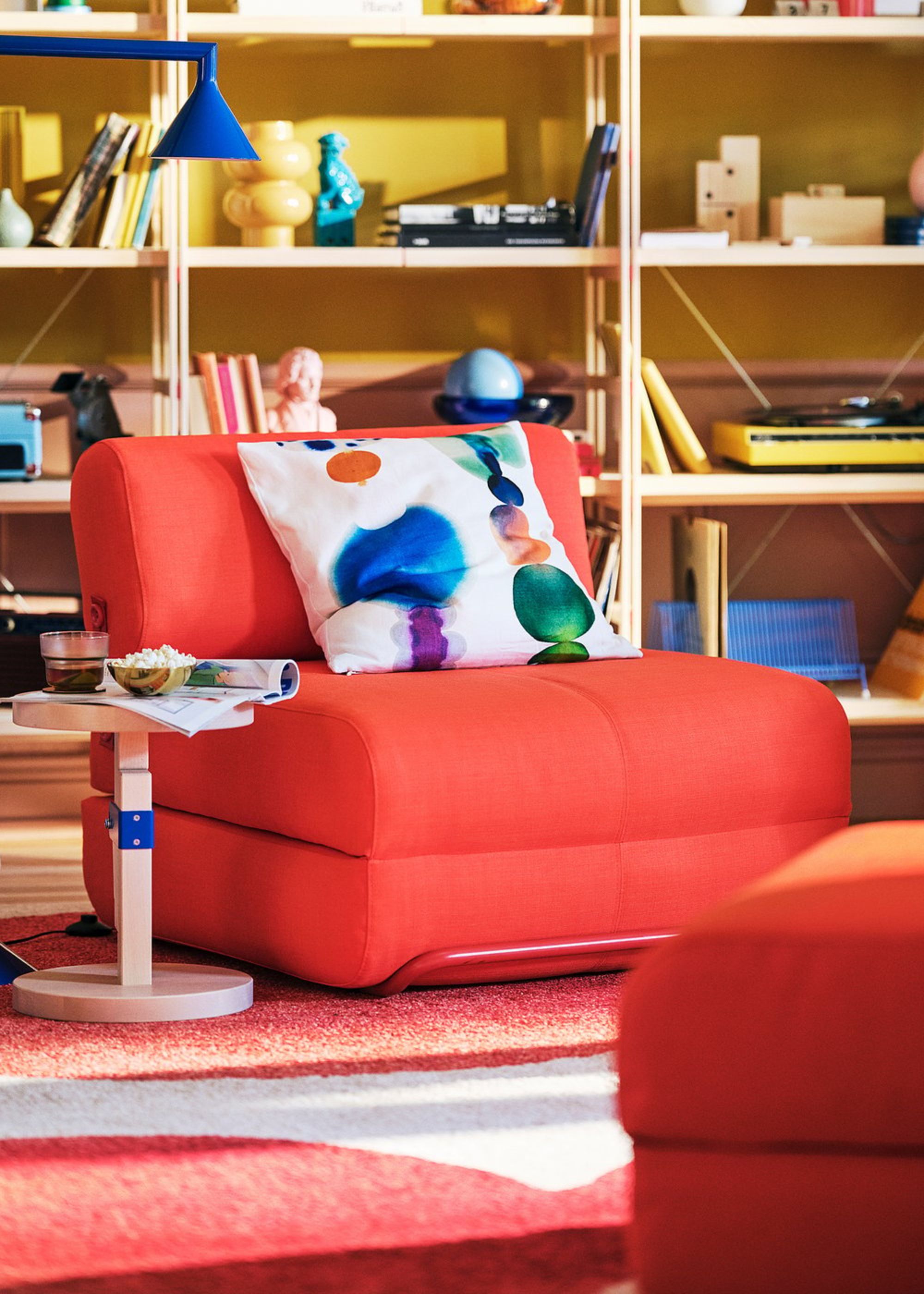 Ikea Ps 2026 Chair-Bed - Skiftebo Bright Orange