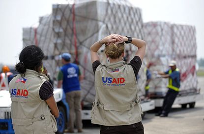 Under Trump's budget, USAID would be merged into the State Department.