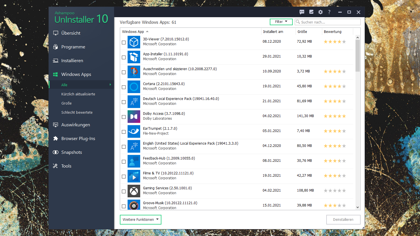Ashampoo UnInstaller 10