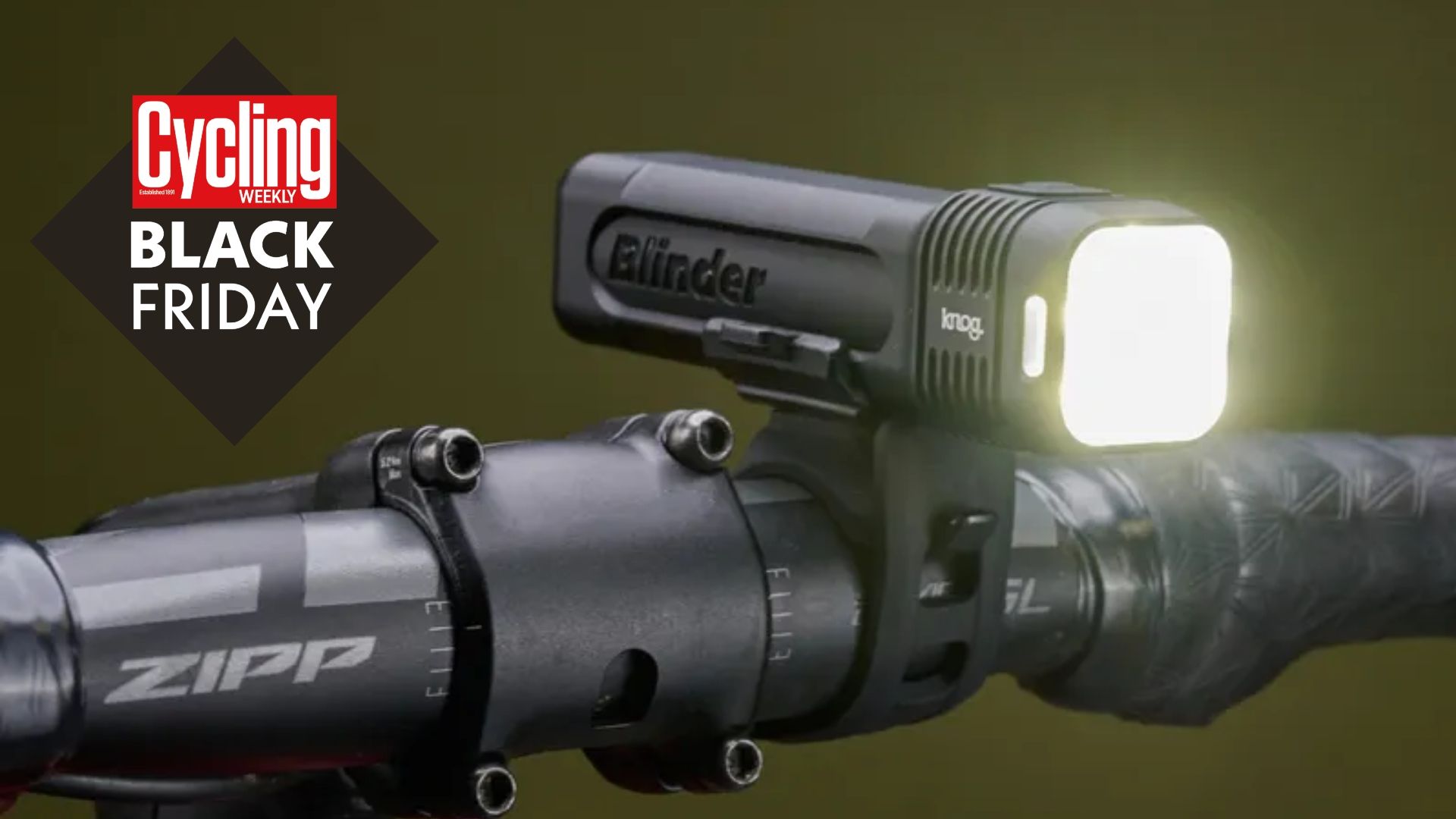 Black Friday deals on Knog Blinder 900 front light | Cycling Weekly
