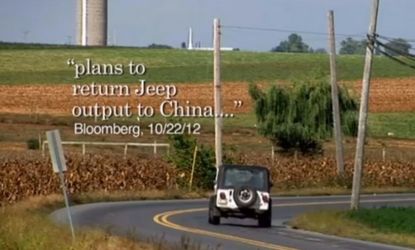 Mitt Romney's Jeep ad: "Brazenly false," says Politifact.