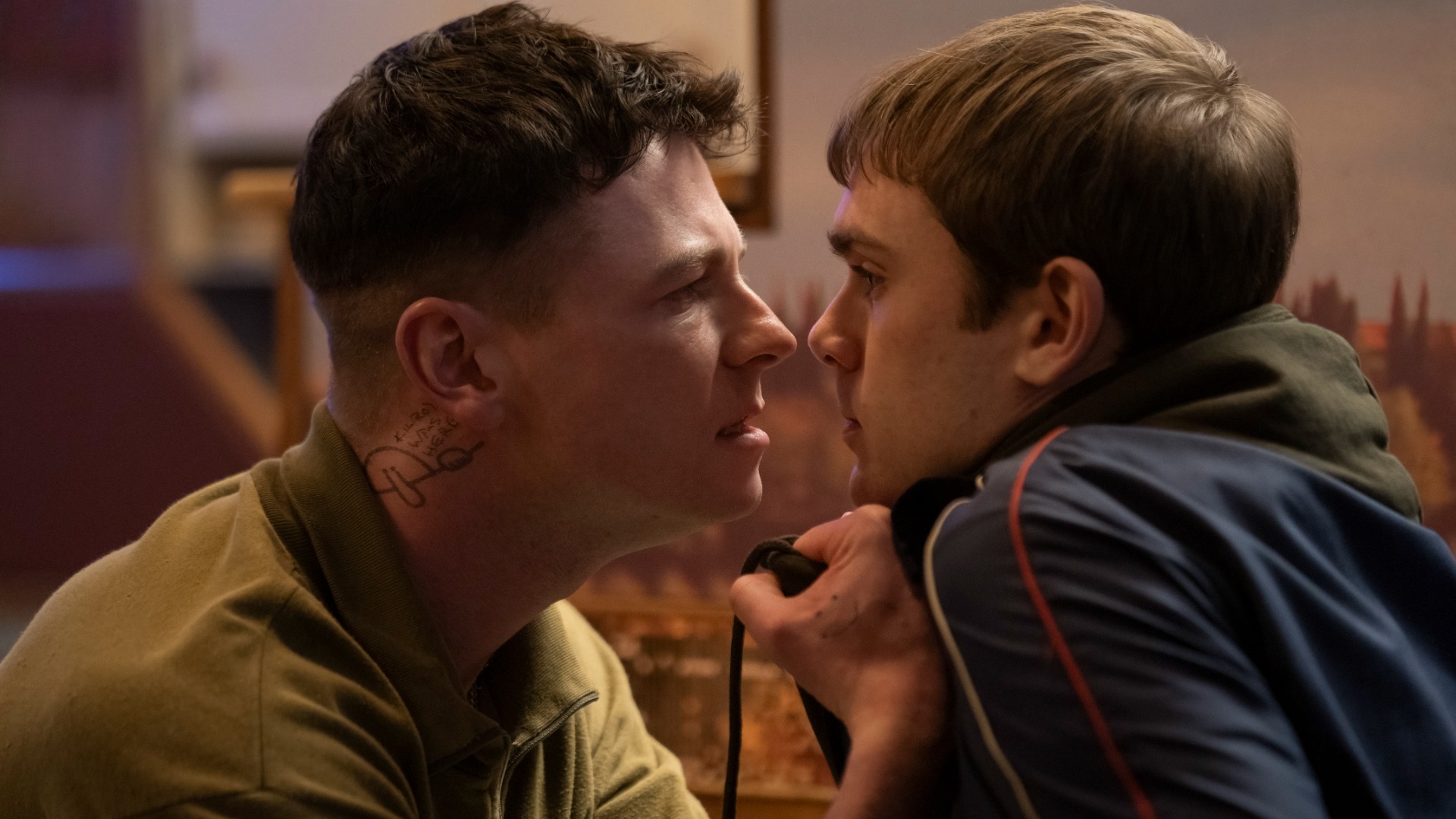 Young Ruben (STUART CAMPBELL), Young Niall (MITCHELL ROBERTSON) in Half Man