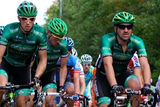 Thomas Voeckler (Europcar) finished in the chase group