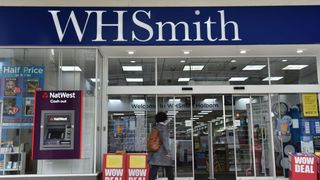 The front of a WH Smith shop