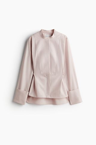 H&M, Poplin Tuxedo Shirt