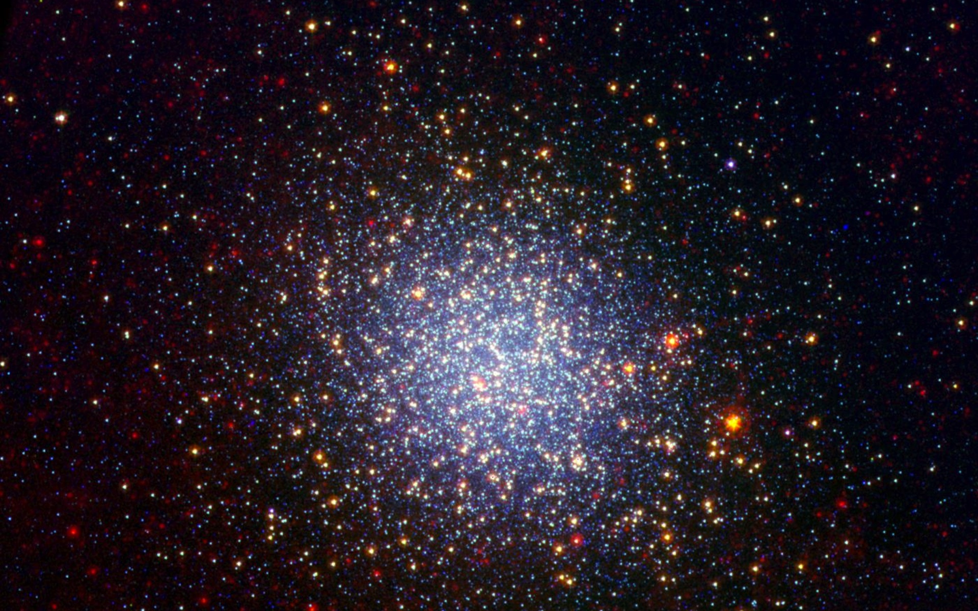 Omega Centauri Looks Radiant in Infrared