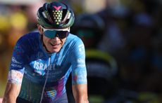 Chris Froome on Alpe d'Huez in 2022 Tour de France