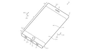 Patent application for foldable iPhone