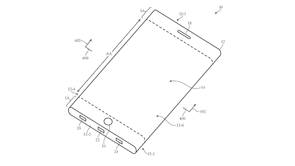 Patent application for foldable iPhone