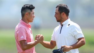 Collin Morikawa and Xander Schauffele at the RBC Heritage