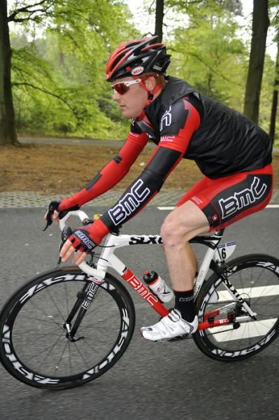 John Murphy (BMC Racing Team) in action during stage two.