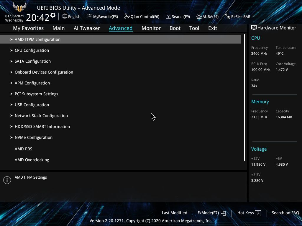 Asus TUF Gaming X570-Pro WiFi