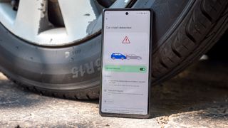 Car Crash Detection on a Google Pixel 6a