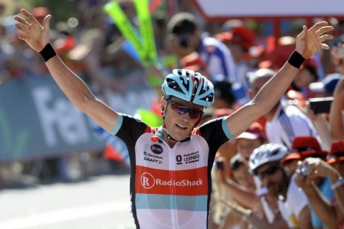 Chris Horner (RadioShack) takes the win on stage 3