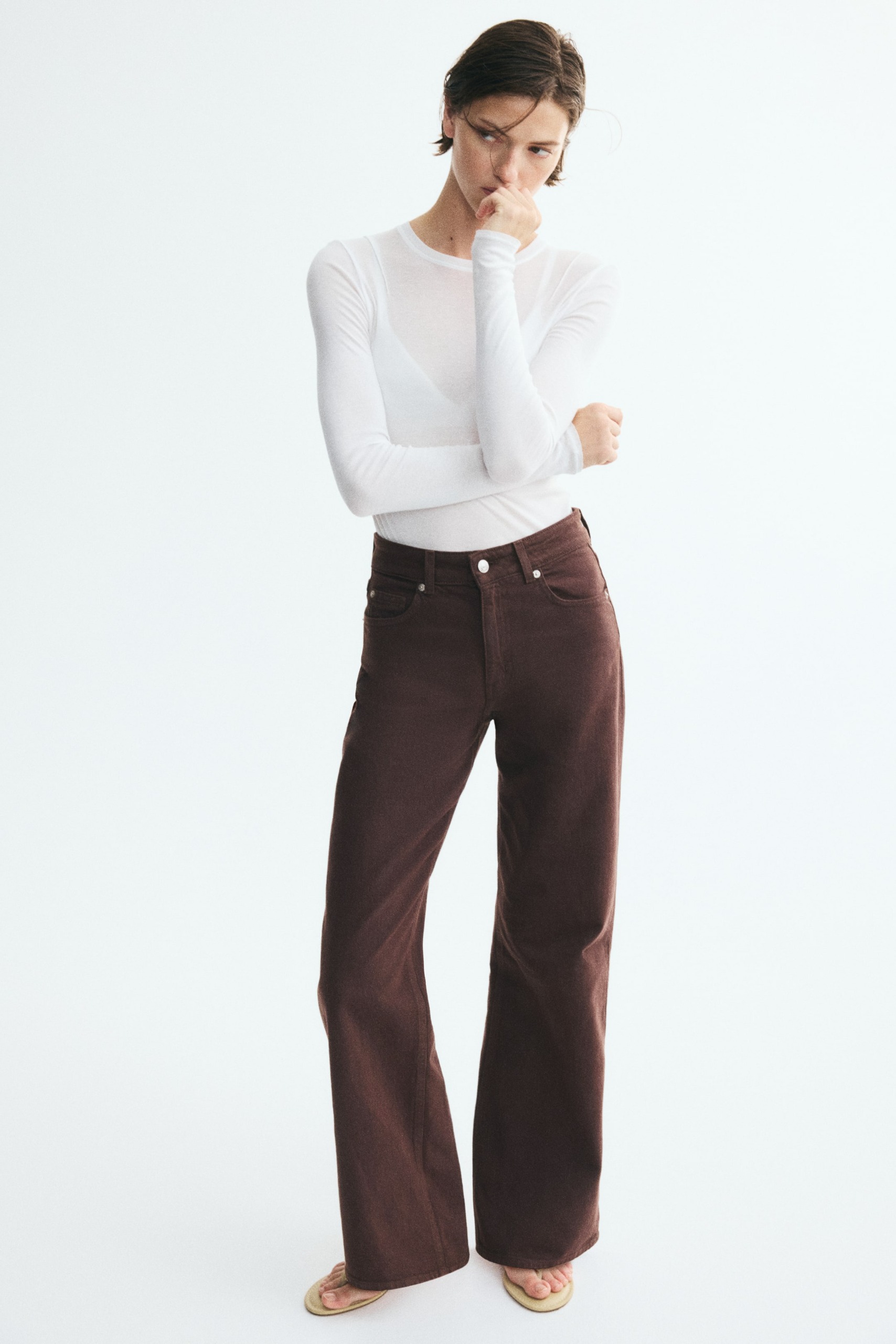 Harper High Rise Wide Leg Jeans